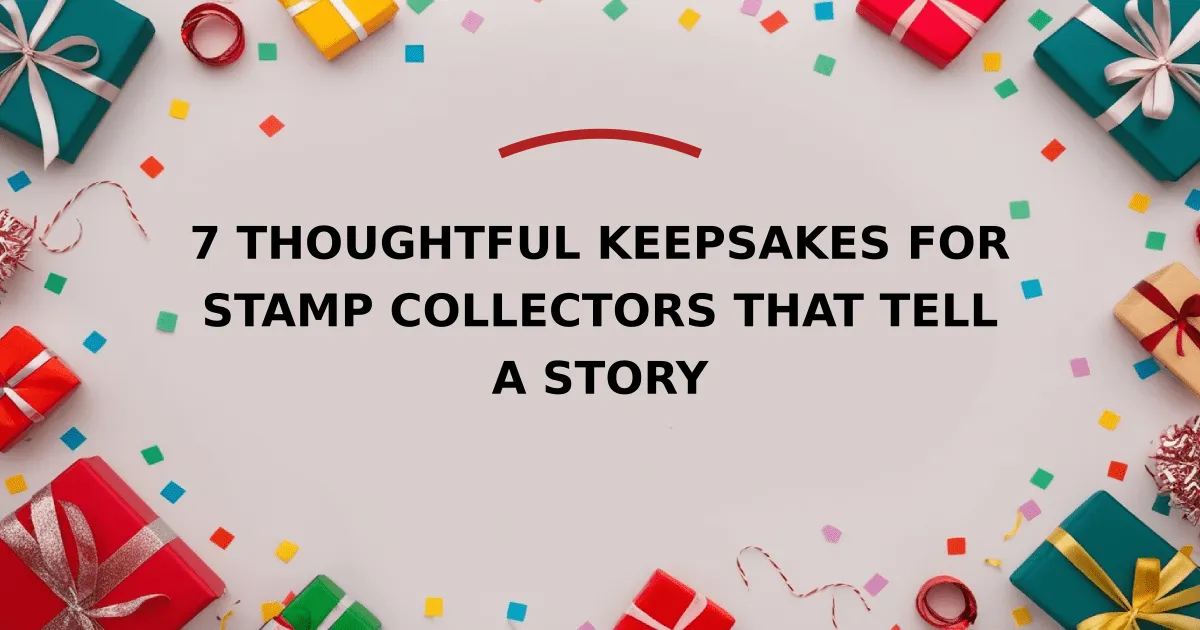 7 Thoughtful Keepsakes for Stamp Collectors That Tell a Story